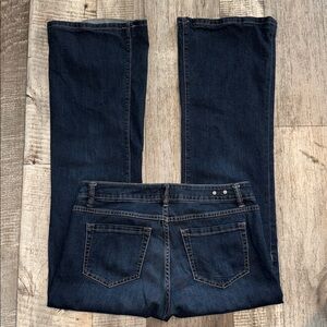CAbi Dark Blue Flare Jeans- size 4